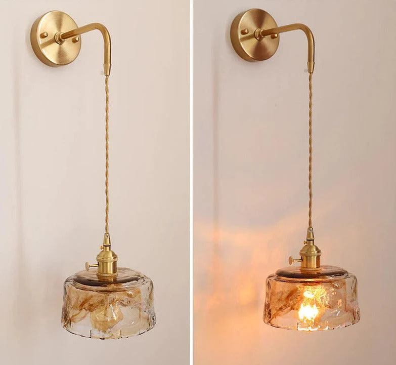 Homeko Hand-Blown Glass Wall Sconces -