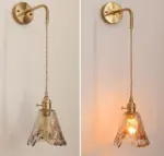 Homeko Hand Blown Glass Wall Sconces