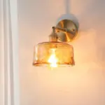 Homeko Hand Blown Glass Wall Sconces