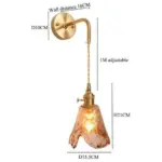Homeko Hand Blown Glass Wall Sconces