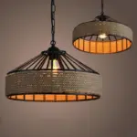 Homeko Hand Braiding Rope Pendant Light