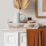 Homeko Handmade Rectangle Rattan Trays