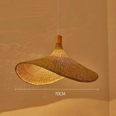 Homeko Handmake Bamboo Wicker Pendant Light -