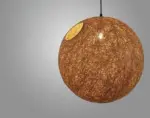 Homeko Handwoven Wicker Pendant Light