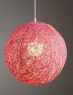 Homeko Handwoven Wicker Pendant Light
