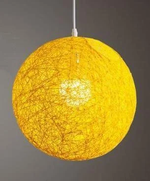 Homeko Handwoven Wicker Pendant Light -