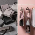 Homeko Hanging Handbag Wardrobe Organizer