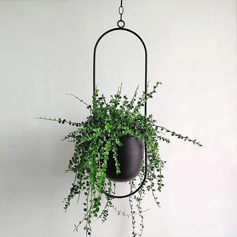 Homeko Hanging Metal Planter Pot Holders -