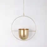 Homeko Hanging Metal Planter Pot Holders