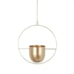 Homeko Hanging Metal Planter Pot Holders