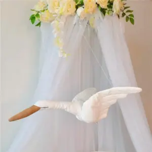 Homeko Hanging Plush Swan