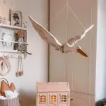 Homeko Hanging Plush Swan