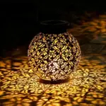 Homeko Hanging Solar Shadow Cast Lantern
