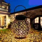 Homeko Hanging Solar Shadow Cast Lantern