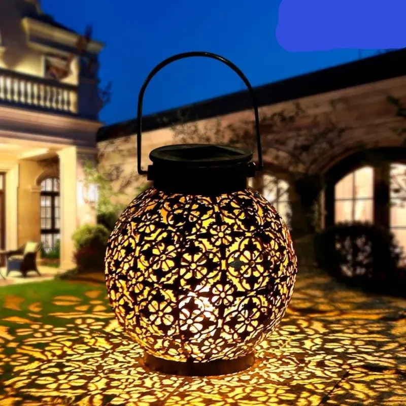 Homeko Hanging Solar Shadow Cast Lantern