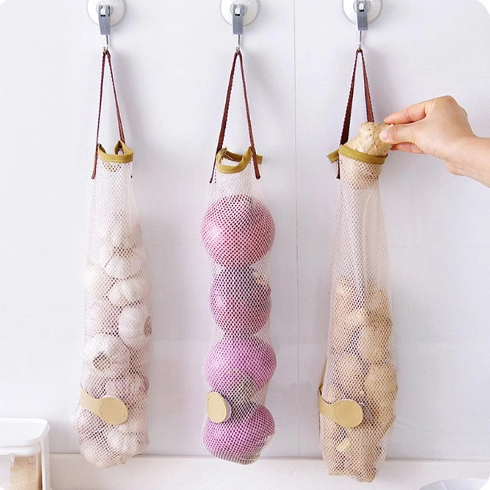 Homeko Hanging Storage Bag for Vegetable Storage -