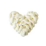 Homeko Heart Shaped Knot Throw Pillow Cushion