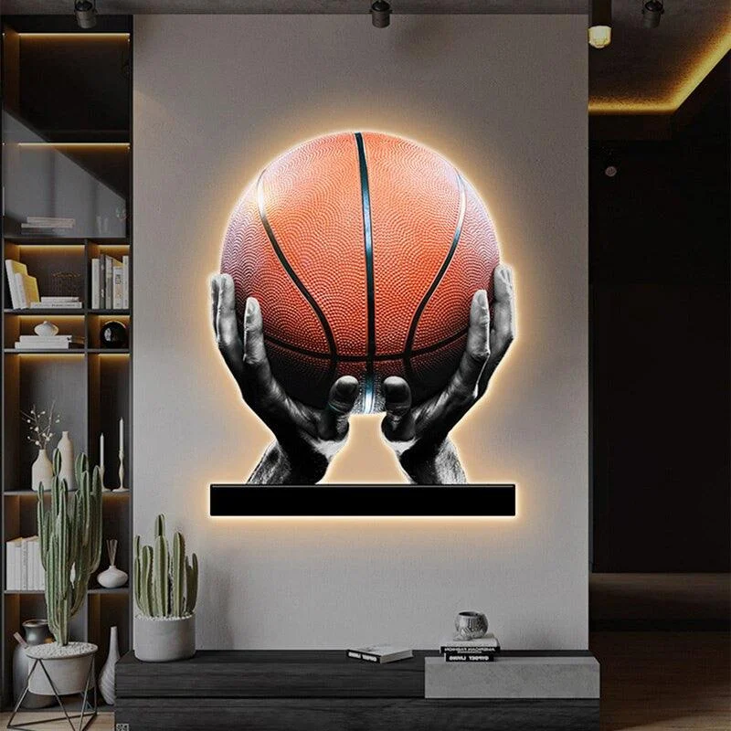 Homeko Hoops Painting Light -