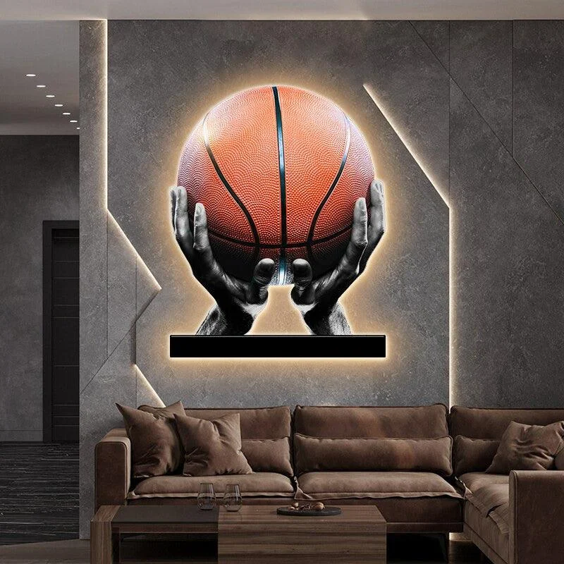 Homeko Hoops Painting Light -