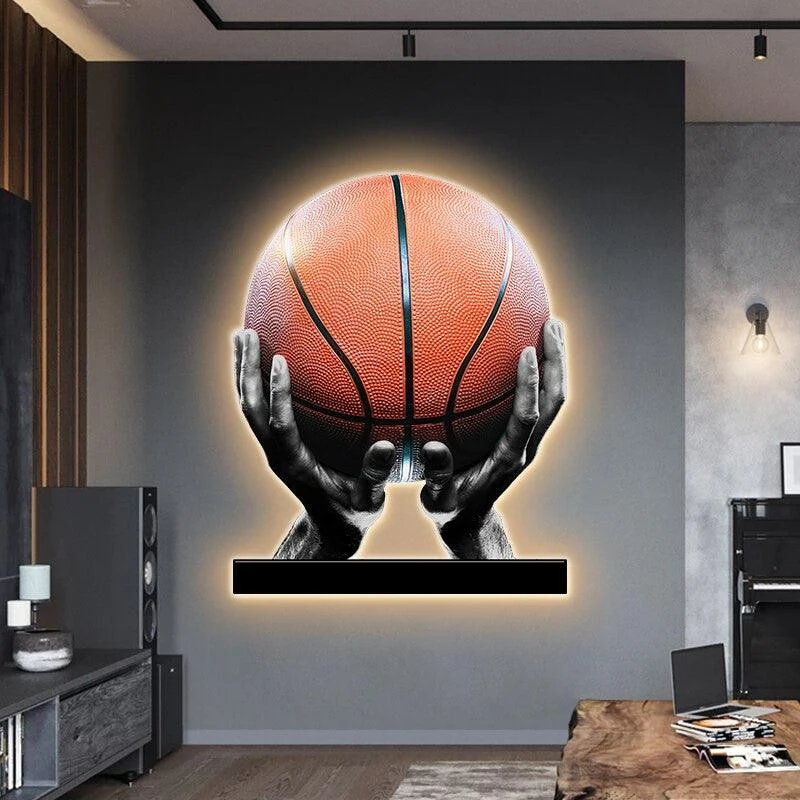 Homeko Hoops Painting Light -