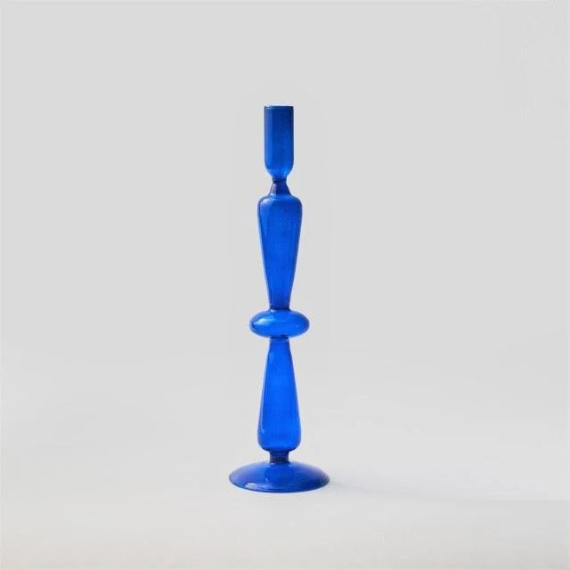 Homeko Horizon Glass Taper Candle Holder & Vase Collection -