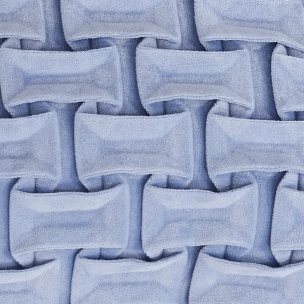 Homeko Horizontal Grid Pillow Cover - 