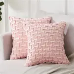 Homeko Horizontal Grid Pillow Cover