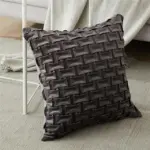 Homeko Horizontal Grid Pillow Cover