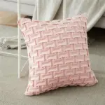 Homeko Horizontal Grid Pillow Cover