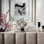 Homeko_Hourglass_White_Marble_Brass_Candle_Holders_-_-4249823 Homeko Hourglass White Marble Brass Candle Holders