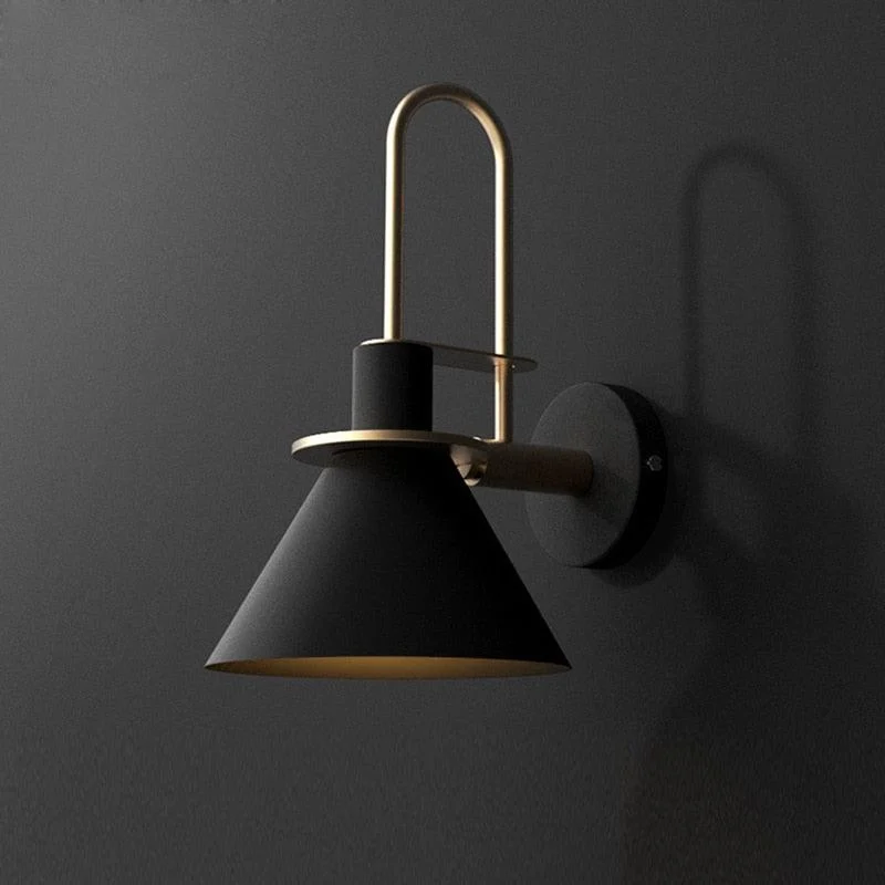 Homeko Industrial Iron Bell Wall Lamps -