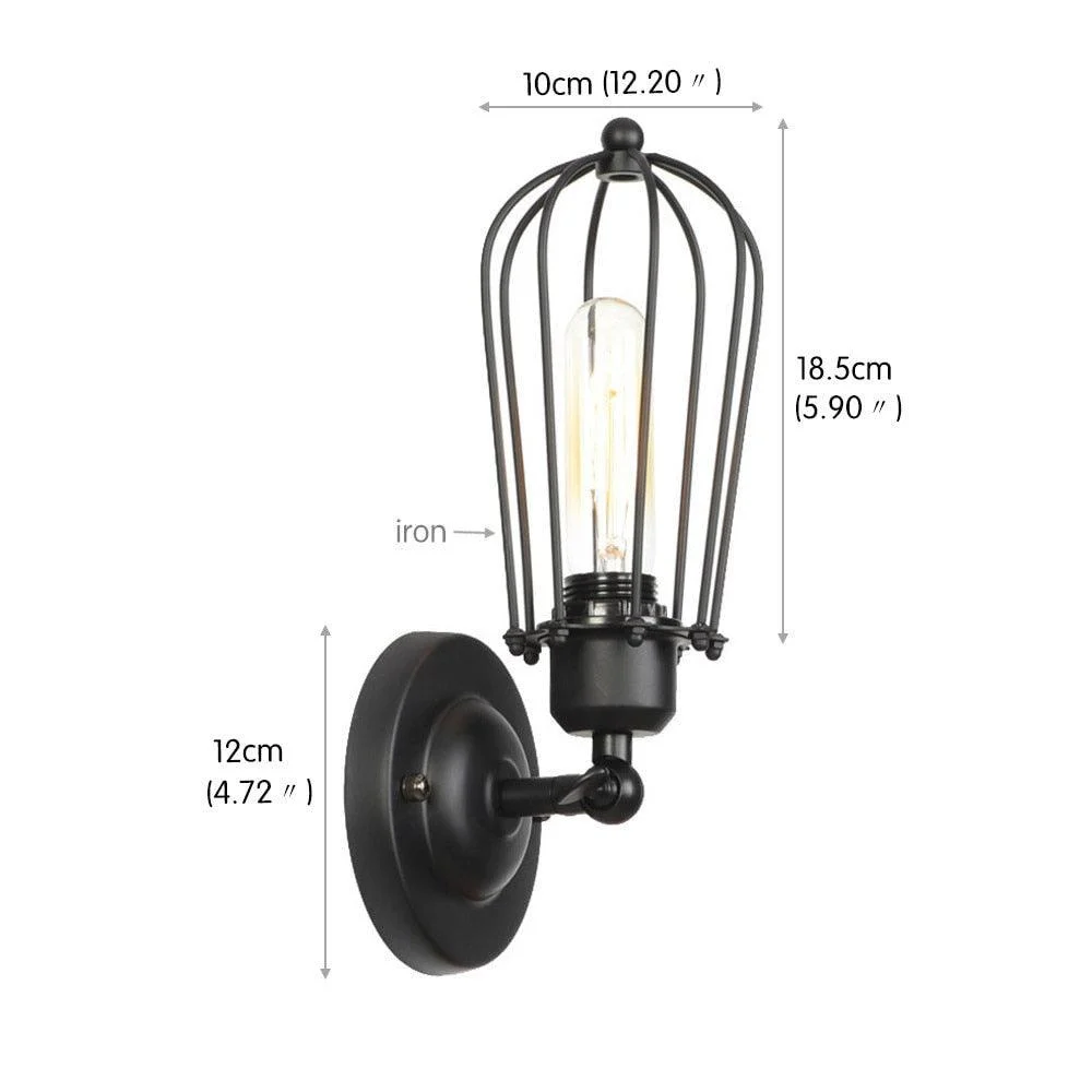 Homeko Industrial Metal Wall Lamps -