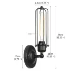 Homeko Industrial Metal Wall Lamps