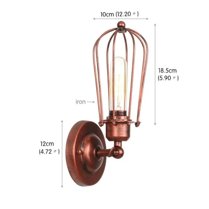Homeko Industrial Metal Wall Lamps