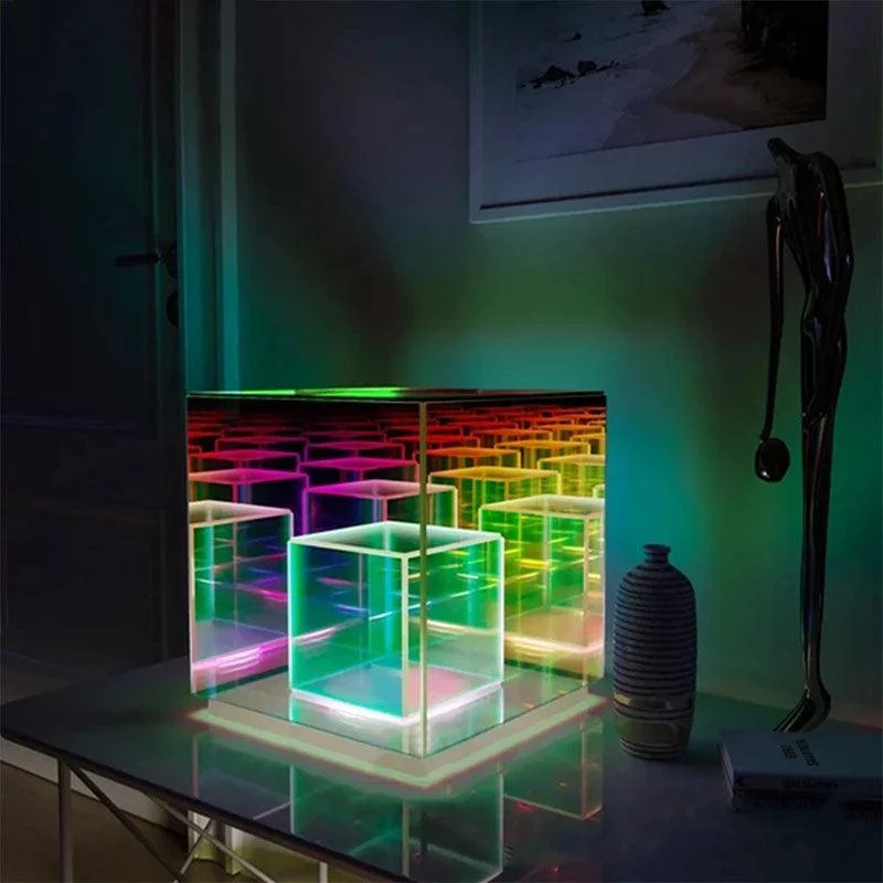 Homeko Infinity Cube Table Lamp -