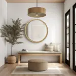 Homeko_Iron_Beaded_Gold_Round_Wall_Mirror_-_-4251368 Homeko Iron Beaded Gold Round Wall Mirror