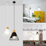Homeko Iron Cage Pendant Light