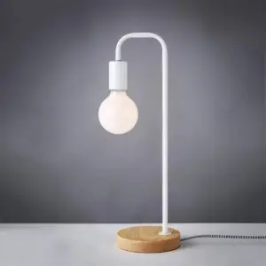 Homeko Iron Curved Table Lamp