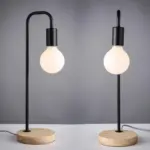 Homeko Iron Curved Table Lamp