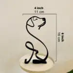 Homeko_Iron_Dog_and_Cat_Sculptures_-_-4251524 Homeko Iron Dog and Cat Sculptures