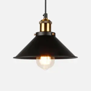 Homeko Iron Plated Industrial Pendant Light