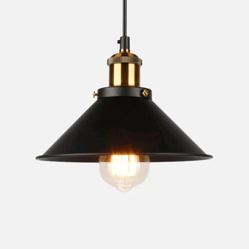 Homeko Iron Plated Industrial Pendant Light -