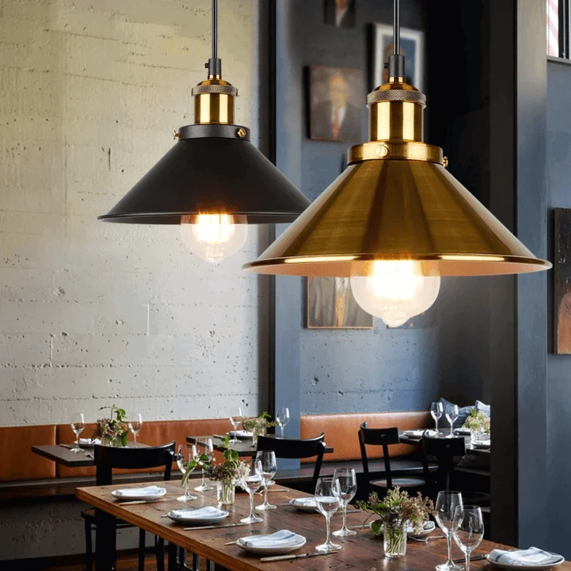 Homeko Iron Plated Industrial Pendant Light -