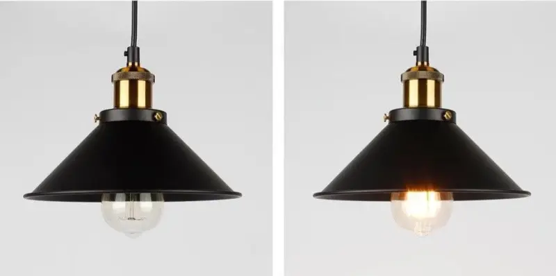 Homeko Iron Plated Industrial Pendant Light