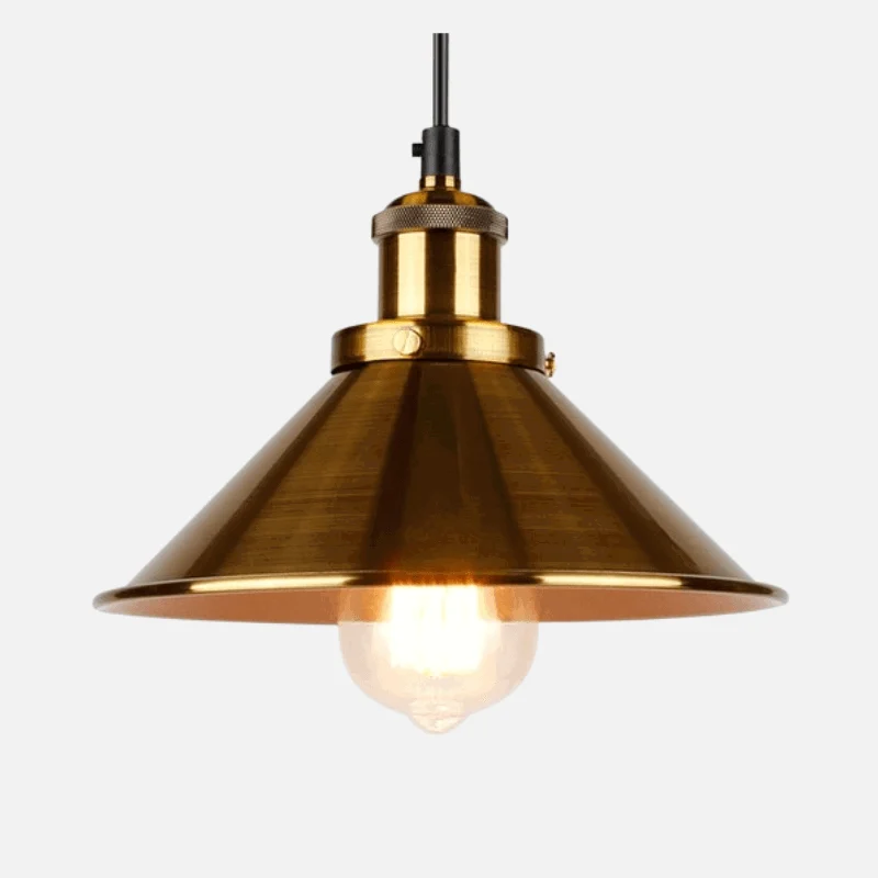 Homeko Iron Plated Industrial Pendant Light -