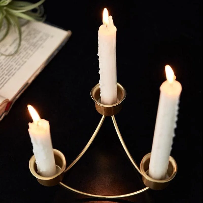 Homeko Iron Taper Candlesticks and Candelabras -