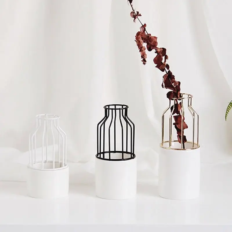 Homeko Iron Vase