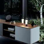 Homeko Italian Glass Dome Easy Rechargeable Table Lamp