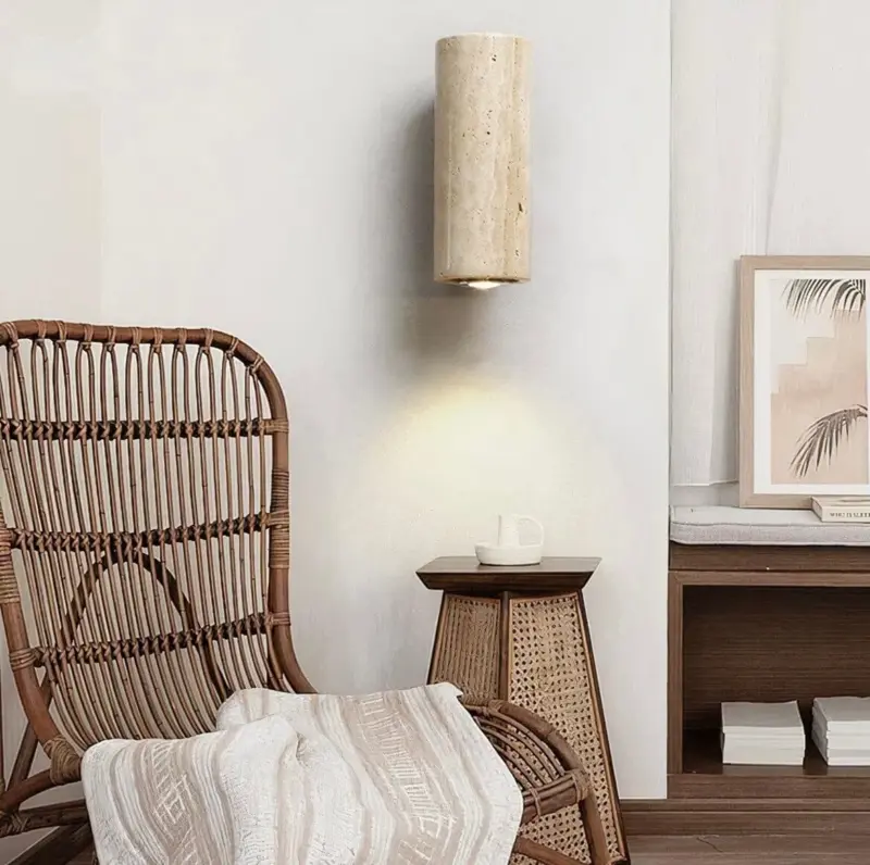 Homeko Japanese Wabi sabi Waterproof Style Wall Lamp