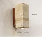 Homeko Japanese Wabi sabi Waterproof Style Wall Lamp
